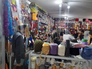 بازدید از کارگاه بافندگی